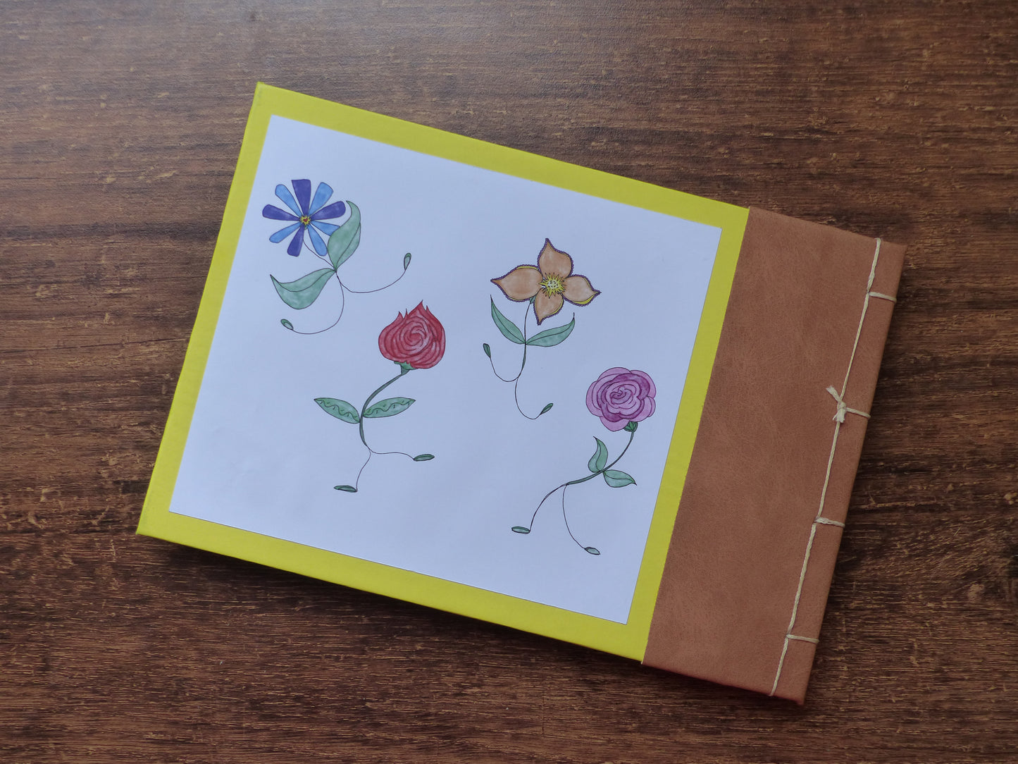 Carnet Fleurs qui dansent