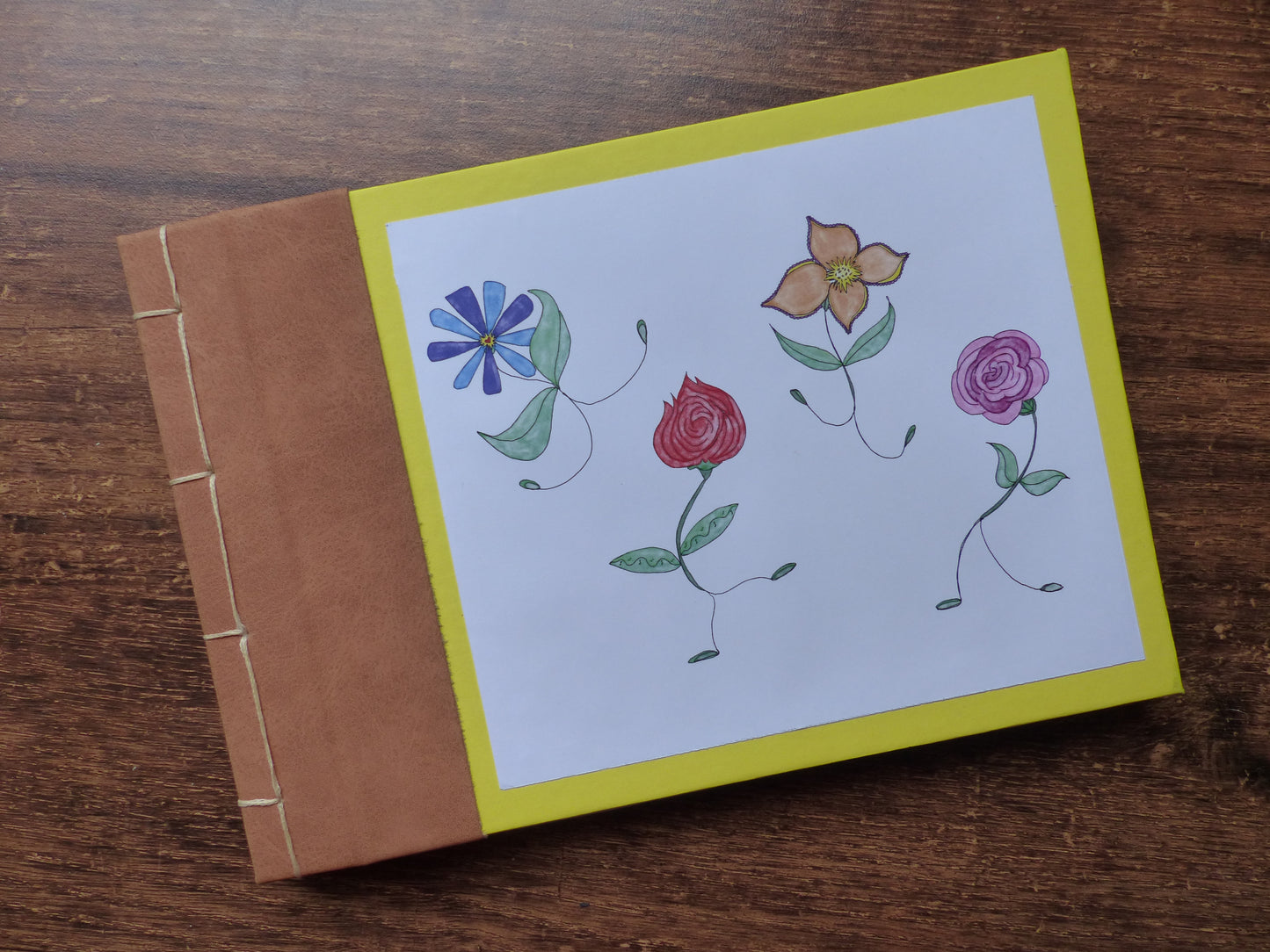 Carnet Fleurs qui dansent