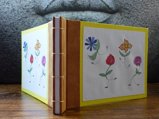 Carnet Fleurs qui dansent