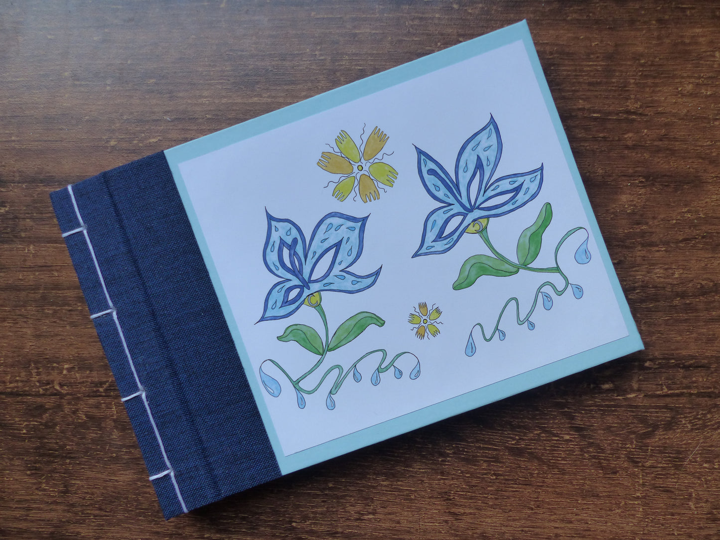 Carnet Fleurs en élévation