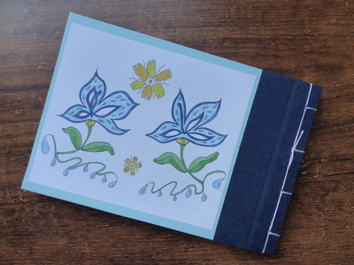 Carnet Fleurs en élévation